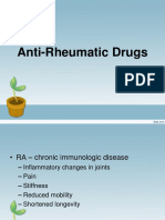 Anti-Rheumatic Drug Therapy