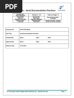 SOP FTWZ RB 03 Good Documentation Practices