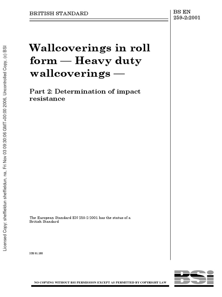 BS en 00259-2-2001 | PDF | Nature