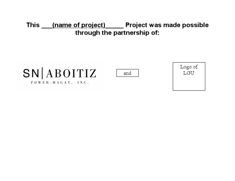 Partnership Project Overview | PDF