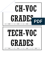 Label Grades