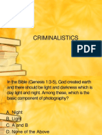 Criminalistic S