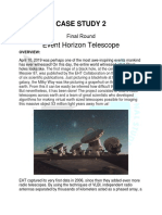 Event Horizon Telescope: Case Study 2