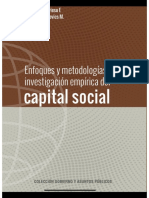 Enfoque y Metodologías para La Investigación Empírica Del Capital Social