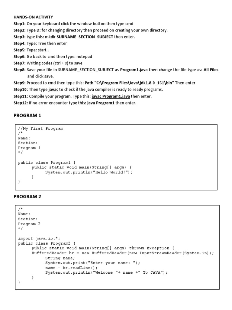Java Programming Basics Guide | PDF | Teaching Methods & Materials ...
