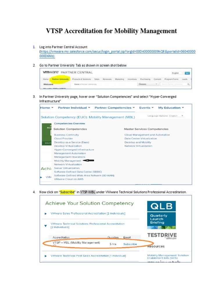 VTSP Mobility Management Guide | PDF