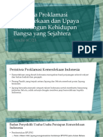 Peristiwa Proklamasi Kemerdekaan Dan Upaya Membangun Kehidupan Bangsa