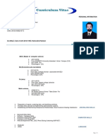 Curriculum Vitae: Talha Ahmad