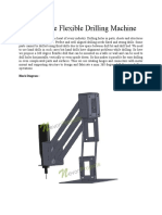 360 Degree Flexible Drilling Machine: Block Diagram