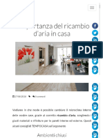 Ricambio Aria Casa - L'importanza Leggi NBNBNB