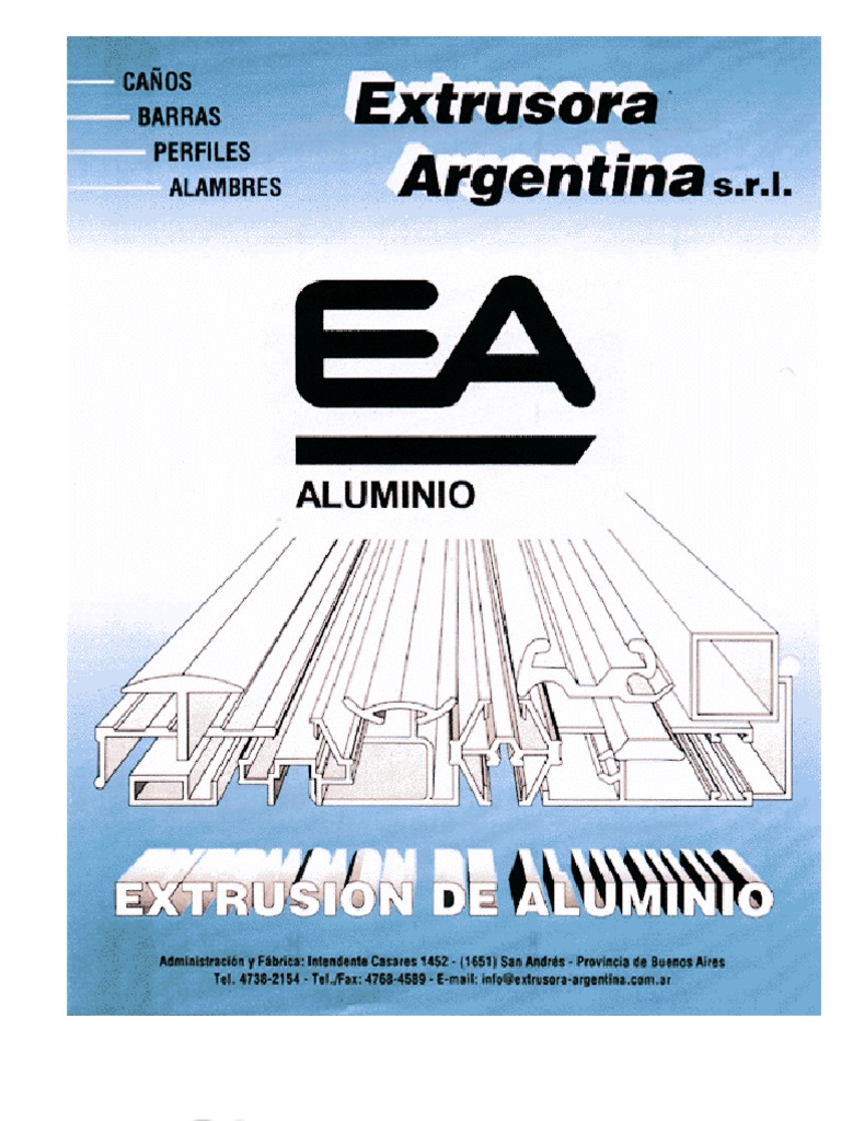 (Mechanical - Engineering) - (Folder) .Extrusion de Aluminio Logo | PDF ...