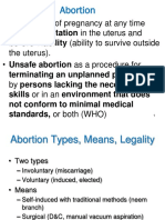 Abortion & Adolescent HLZ