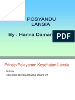 Posyandu Lansia