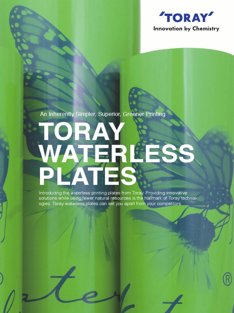 Toray Waterless Printing Solutions | PDF | Art Media | Communication Design