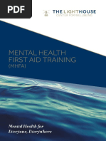 Mental Health First Aid Training: (MHFA)