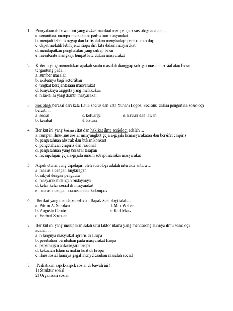 Mengapa Kita Perlu Mempelajari Sosiologi Belajar