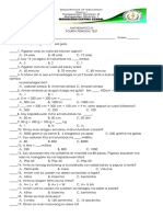 4th Periodic Test Mathematics 3