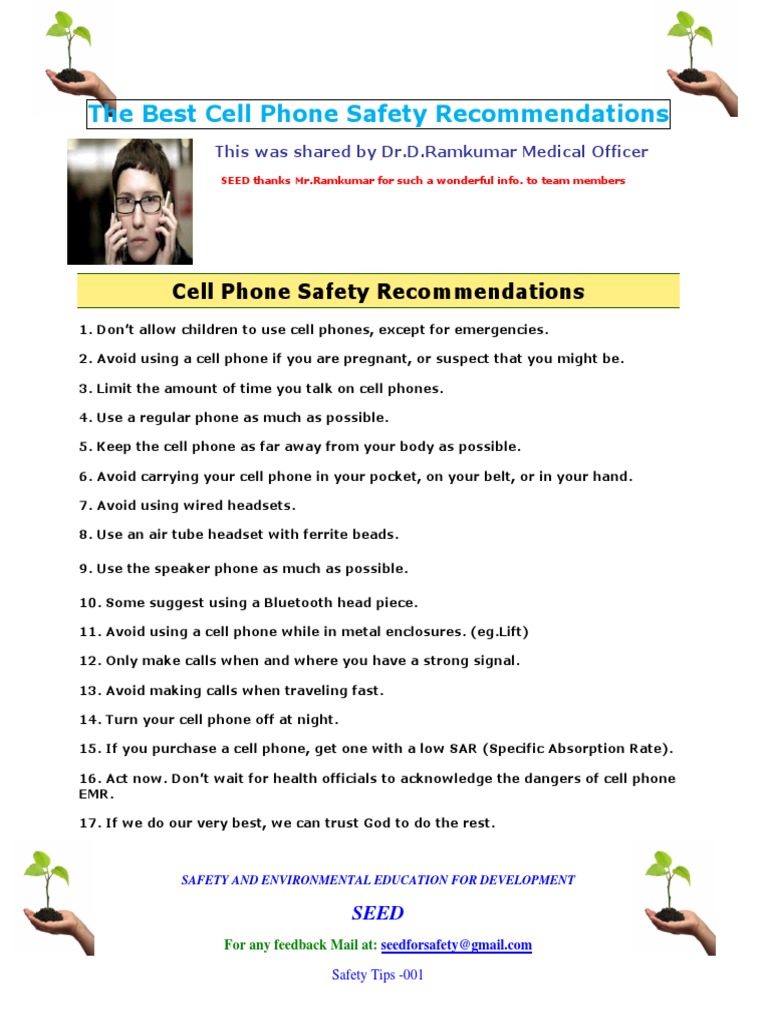 Safety Tips 001 | PDF