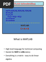 MATLAB Introduction: Fortran