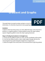 Gradients and Graphs