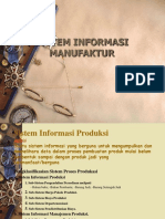 SISTEM INFORMASI MANUFAKTUR