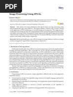 Image Processing Using Fpgas: Imaging