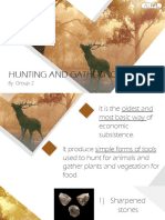 Hunting and Gathering Societies: By: Group 2
