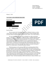 Letter To R. Plepler Re Michael Jackson Redacted WM