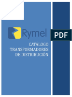 Catálogo de transformadores de distribución monofásicos y trifásicos