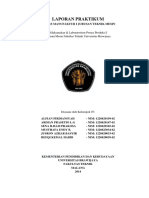 Laporan Praktikum Proses Manufaktur Jurusan Teknik Mesin Universitas Brawijaya PDF