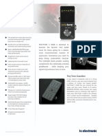 TC Electronic - POLYTUNE 3 NOIR P0DHR - Product Information Document