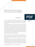 2006 - Sobre los inicios del coleccionismo y los museos de arte en la Argentina - Maria Isabel Baldasarre.pdf