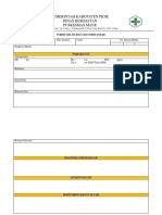 Formulir Asuhan Gizi PKM Mane