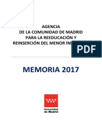 memoria medidas judiciales menores