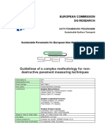 SPENS - D11 - V13 - Guidelines of A Complex Methodology For Nondestructive Pavement Measuring Techniques