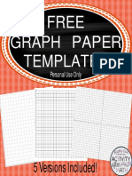 Free Graph Paper Templates: 5 Versions Included!