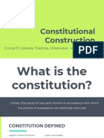 Constitutional Construction: Group 9: Carsula, Trazona, Villanueva