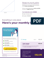 UK Bill Format