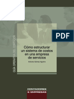 Sistema de Costos en Una Empresa de Servicios CPT PDF