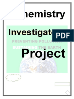 Project On Green Chemistry
