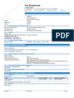 Sodium Bicarbonate SDS Eye Irritation