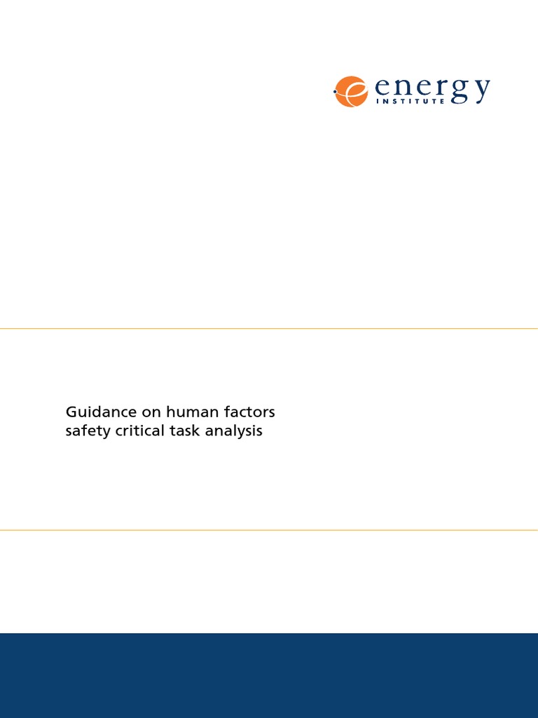 Pages From WEB VERSION Guidance On HF Safety Critical Task Analysis ...