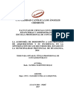 Auditoria Desempeno Gestion Procesos Martinez Rojas Sandra PDF