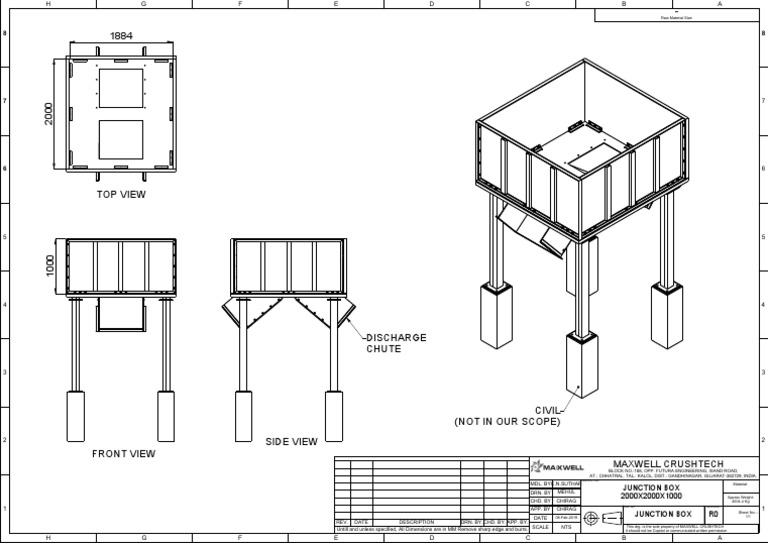 Junction Box 2000x2000x1000 | PDF