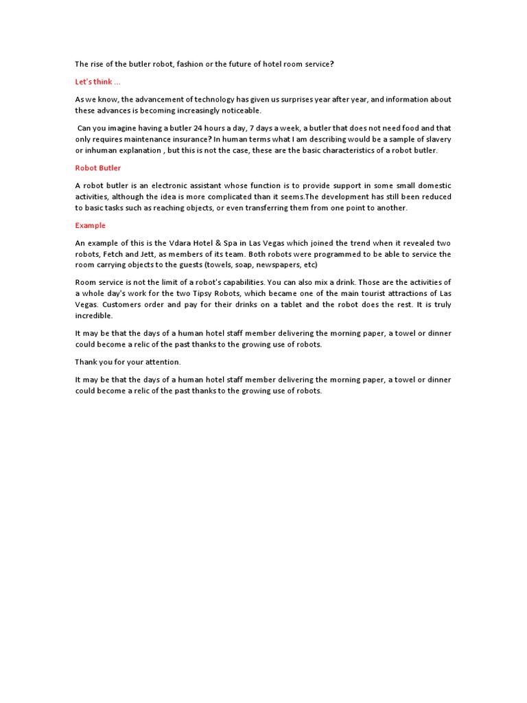 ROBOT | PDF | Technology & Engineering