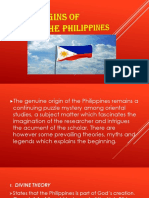 Origins of The Philippines