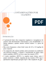 1 Contaminações Por Cianeto