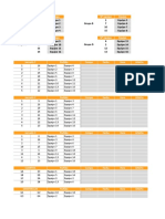 Plantilla Excel Torneos Grupos Eliminatorias 16 Equipos