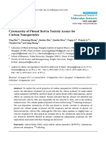 Cytotoxicity of Phenol Red in Toxicity Assays For Carbon Nanoparticles