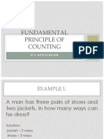 Fundamental Principle of Counting